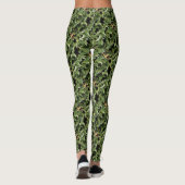 Variegierter ivy realistischer künstlerischer Stil Leggings (Rückseite)