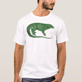 Variegierter Lizard Basic-T - Shirt