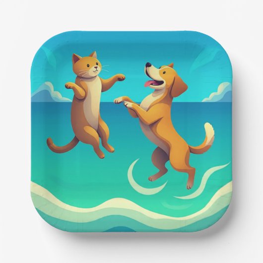 Varies design for  pappteller (Vorderseite)