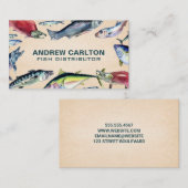 Varietal Fish | Fishing  Visitenkarte (Vorne/Hinten)