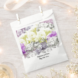 Varieté Floral Bouquet Vielen Dank für Ihre Gefall Geschenktütchen