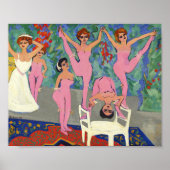 Varieté-Show | Ernst Ludwig Kirchner Poster (Vorne)