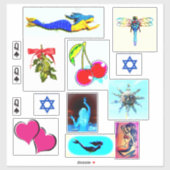 Varieté Thunder_Cove Aufkleber (Blatt)