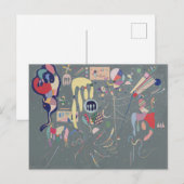Various Actions, Kandinsky  Postkarte (Vorne/Hinten)