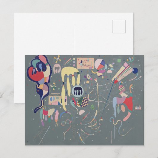 Various Actions, Kandinsky  Postkarte (Vorne/Hinten)