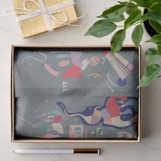 Various Actions, Kandinsky  Seidenpapier (Geschenk)