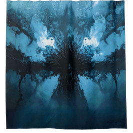 various skulls 015a shower curtain duschvorhang