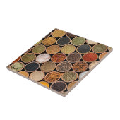 Various spices and food ingredients fliese (Seite)