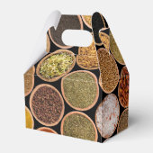 Various spices and food ingredients geschenkschachtel (Rückseite)