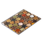 Various spices and food ingredients notizblock (Linke Seite)