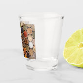 Various spices and food ingredients schnapsglas (Rechts)