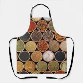 Various spices and food ingredients schürze (Vorderseite)