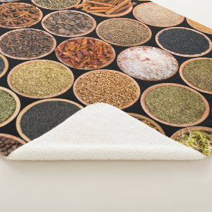 Various spices and food ingredients sherpadecke