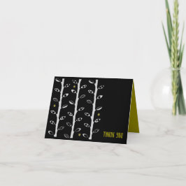 VARIOUS VINES Bar Bat Mitzvah Dankeschön Karte