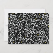VARIOUS VINES Bar Bat Mitzvah Reply RSVP Card (Rückseite)