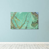 Variszit Leinwanddruck (Insitu (Holzboden))