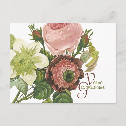 Varma Gratulationer CC0138 Postkarte (Vorderseite)