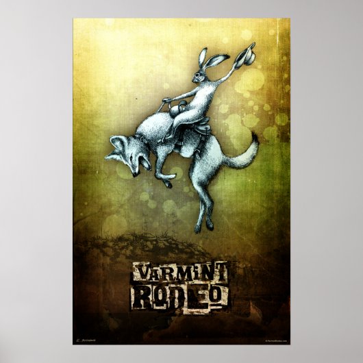 Varmint Rodeo Poster (Vorne)