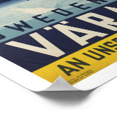 Varmland Schweden - Vintage Travel Poster (Ecke)