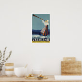 Varmland Schweden - Vintage Travel Poster (Küche)