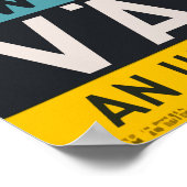 Varmland Sweden Vintage Travel Poster (Ecke)