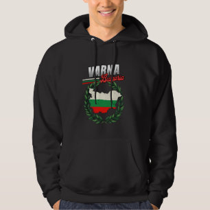 Varna Bulgarien Reise Bulgarische Flagge Hoodie