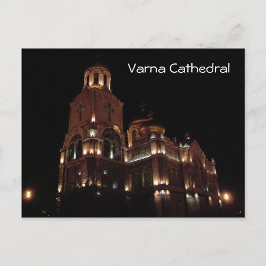 Varna Cathedral Postkarte (Vorderseite)