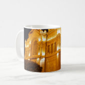 Varna Kathedrale am Abend Kaffeetasse (Vorderseite Links)