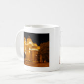 Varna Kathedrale am Abend Kaffeetasse (Vorderseite Links)