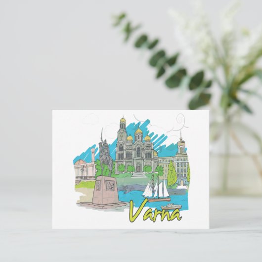 Varna Postkarte (Stehend Vorderseite)