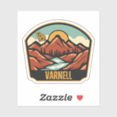 Varnell, Georgien Aufkleber (Blatt)