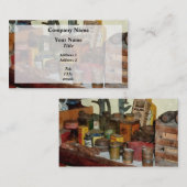 Varnish, Seife und Klebstoff Visitenkarte (Vorne/Hinten)