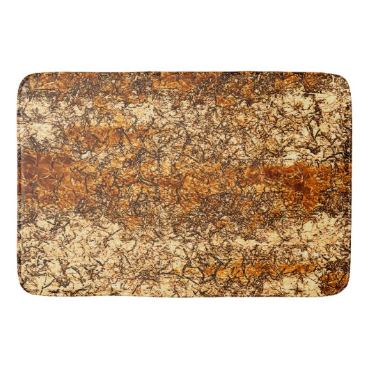 Varnish Textur auf Rohholz Badematte (Vorderseite)