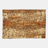 Varnish Textur auf Rohholz Geschirrtuch (Horizontal)