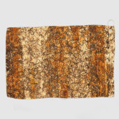 Varnish Textur auf Rohholz Golfhandtuch (Horizontal)