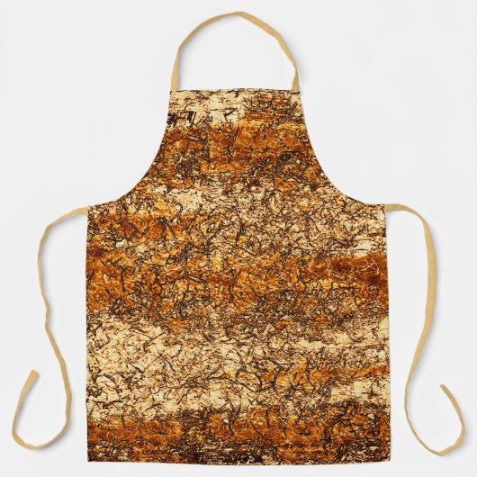 Varnish Textur auf Rohholz Schürze (Vorderseite)