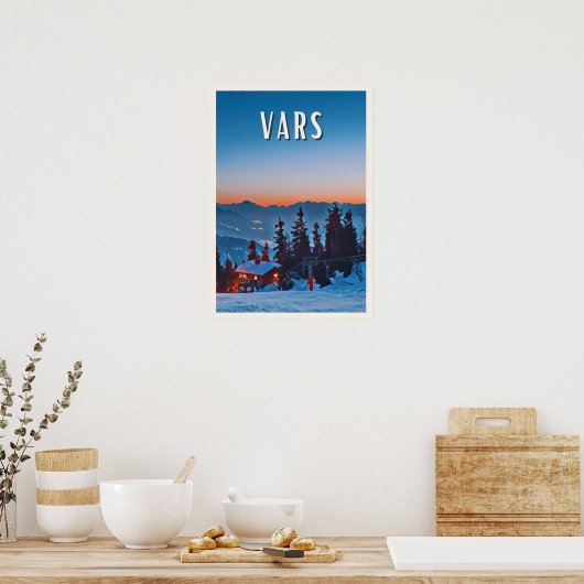 Vars-Plakat Poster (Küche)