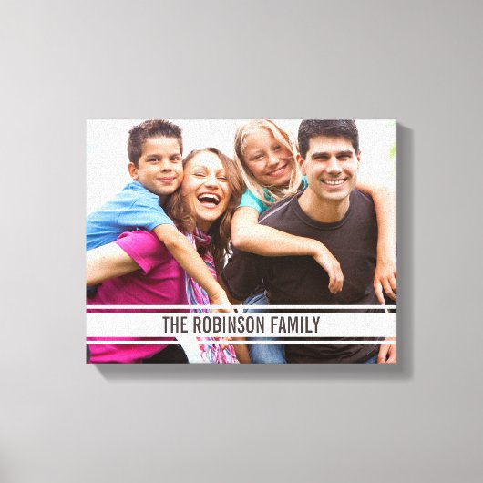 Varsity Bar Family Foto Leinwand Kunst und Kultur (Vorderseite)