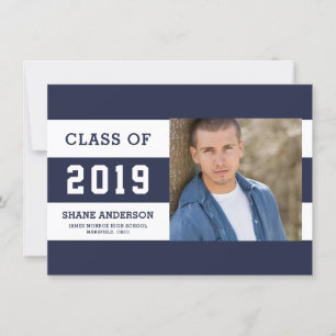 Varsity-Beschriftung Stripes Ankündigung