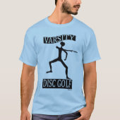 Varsity Disc Golf T-shirt (Vorderseite)