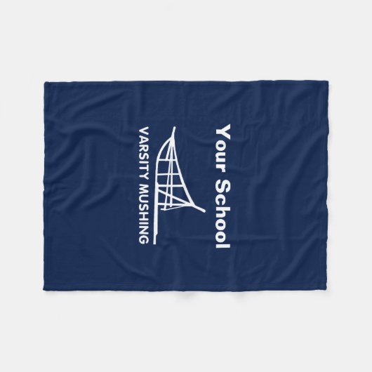 Varsity Fleecedecke (Vorderseite (Horizontal))