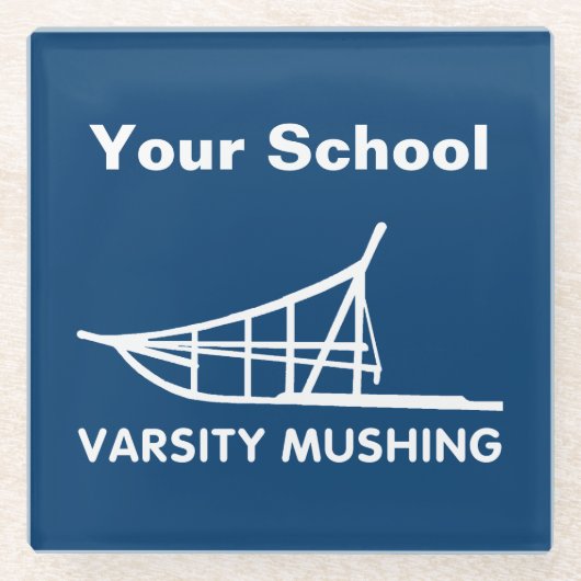 Varsity Glasuntersetzer (Vorderseite)