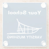 Varsity Glasuntersetzer (Rückseite)