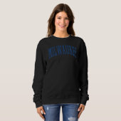Varsity Gray Milwaukee Sweatshirt (Vorne ganz)