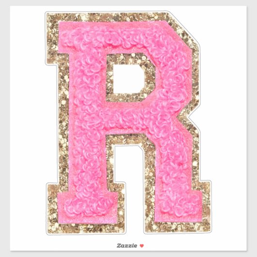 Varsity Letter Aufkleber (Blatt)