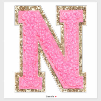 Varsity Letter Aufkleber