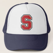 Varsity Letter S Truckerkappe (Vorderseite)