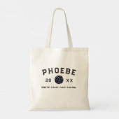 Varsity Letter Sports Graduation Custom Athlete Tragetasche (Rückseite)