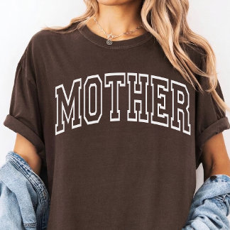 Varsity Mutterschaft | Geschenk zur Babyparty für  T-Shirt