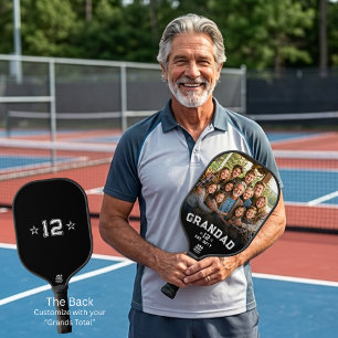 Varsity Opa Foto Legacy Gesamtzahl Enkel Geschätzt Pickleball Schläger